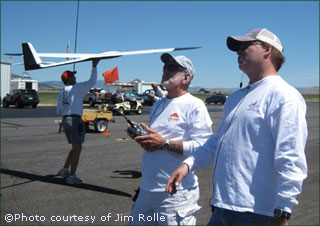 winch launch and thermal