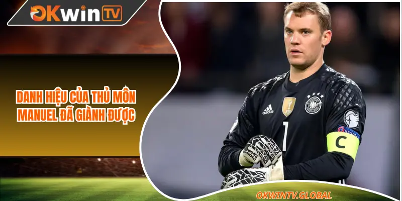 Danh hiệu của thủ môn Manuel đã giành được